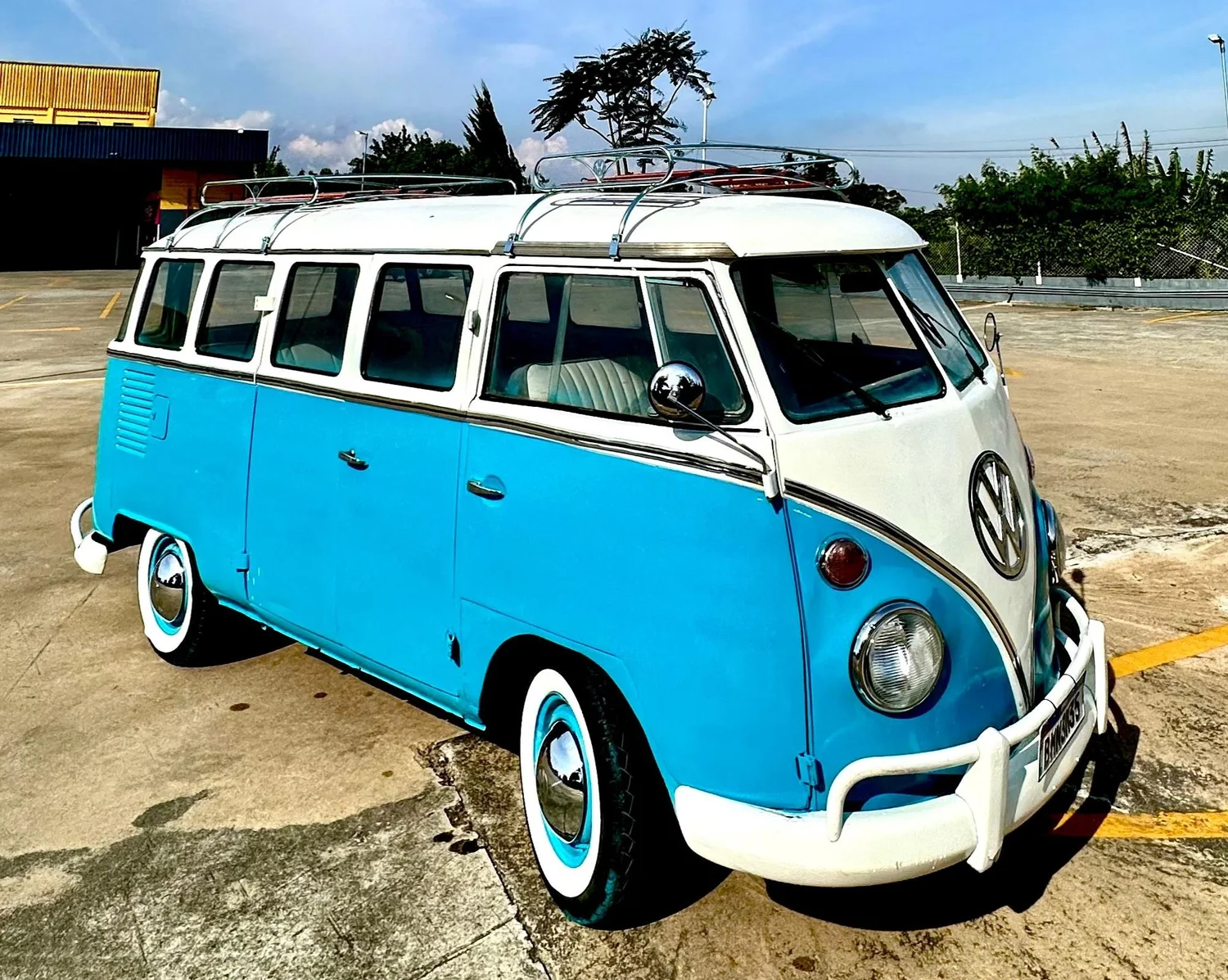 バズ sp ウッディ sp VW T1 splitwindow bus 1972 — Brazilian Classic Cars